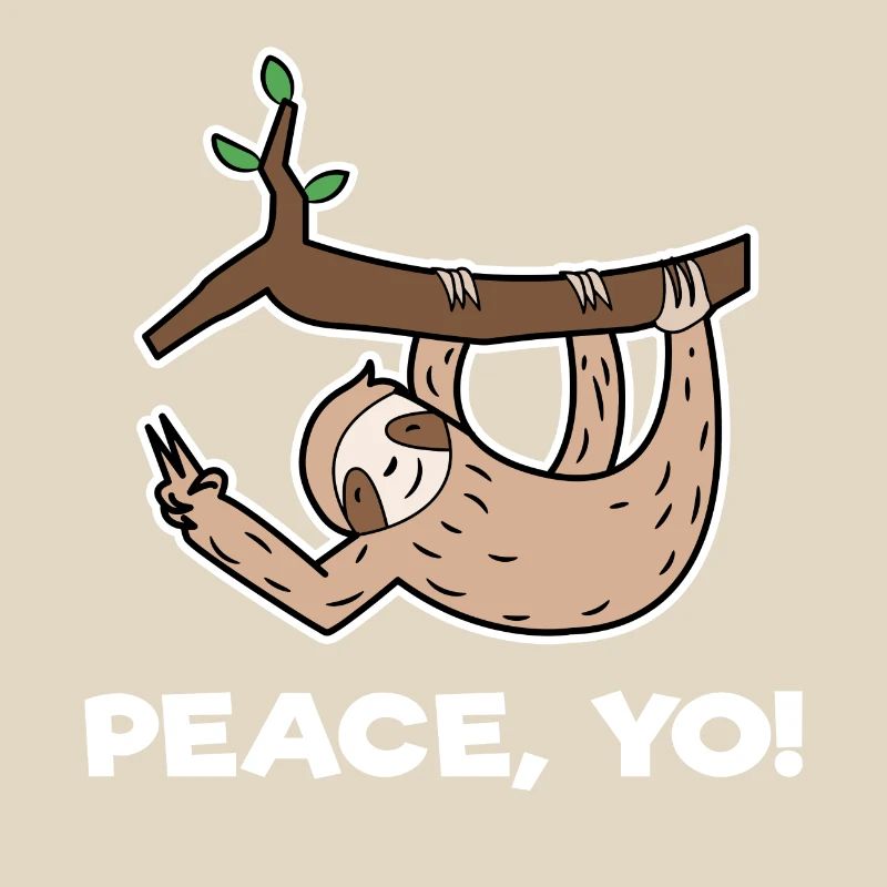 Cool Statement Sloth Jungle Dweller Hammock