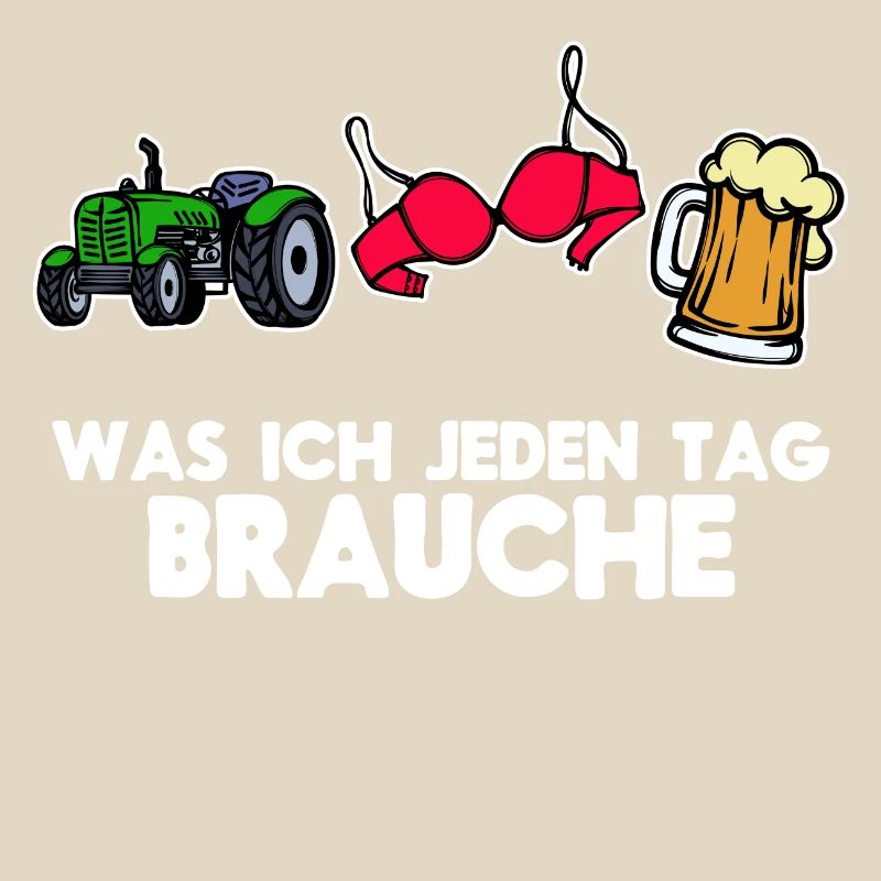 Landwirtschaft Ackerbau Bauer Traktor Statement