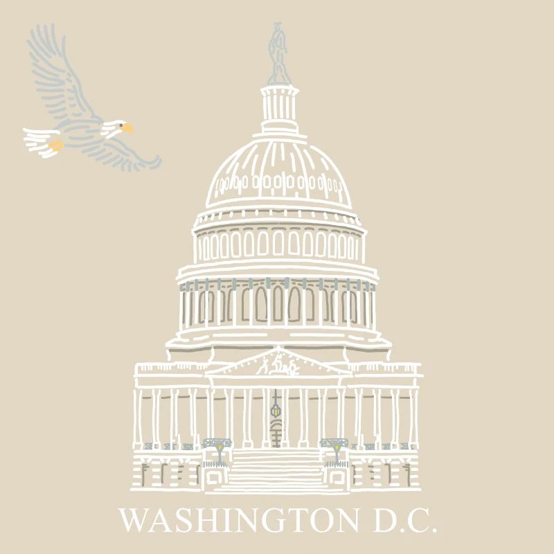 Washington D.C., Capitol Structure, Bald Eagle