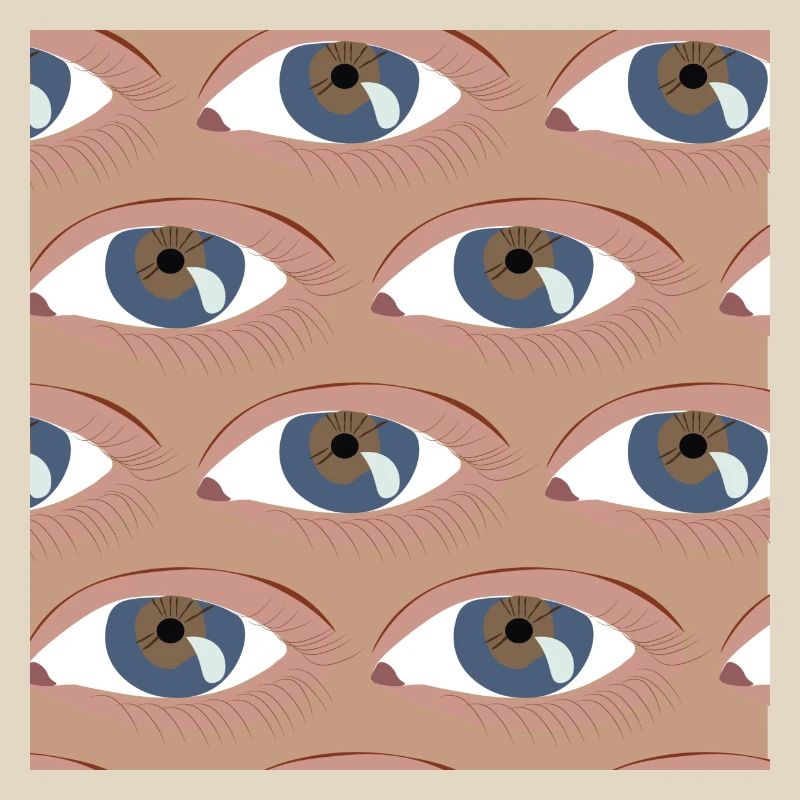 Les yeux alignés