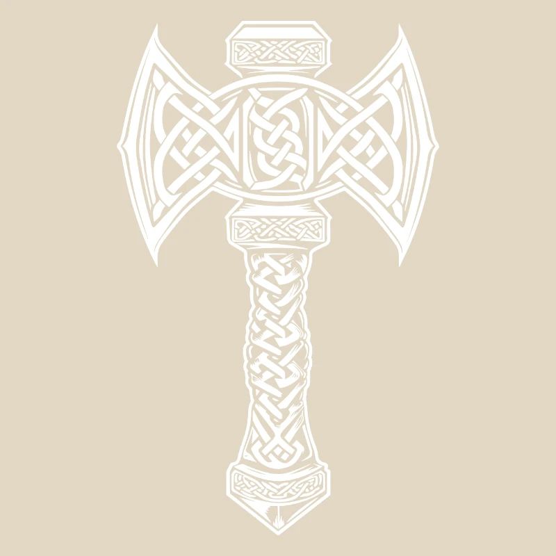Mjöllnir Wikinger-Symbol