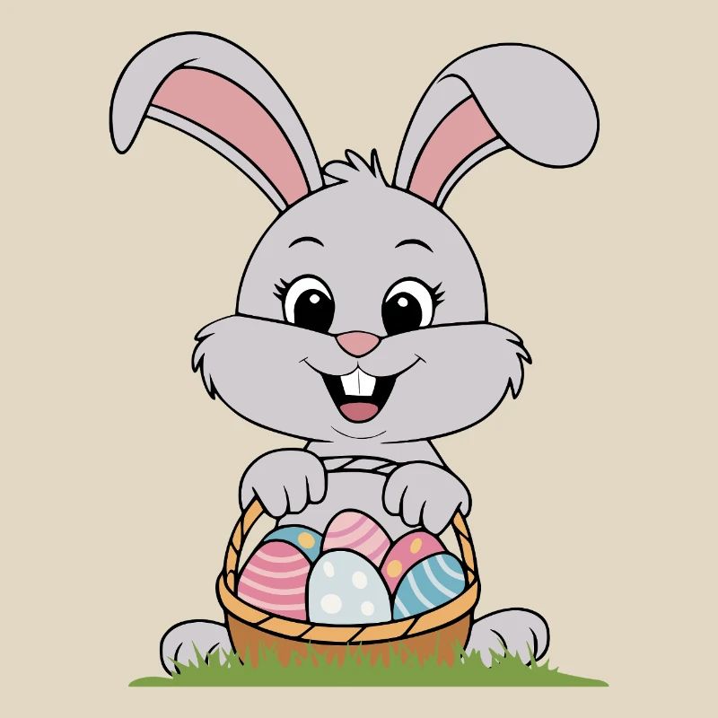 Cute Easter Rabbit