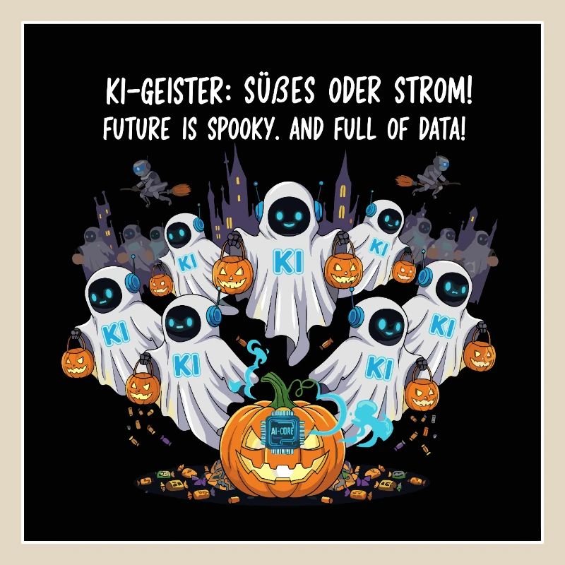 KI-Geister: Süßes oder Strom !