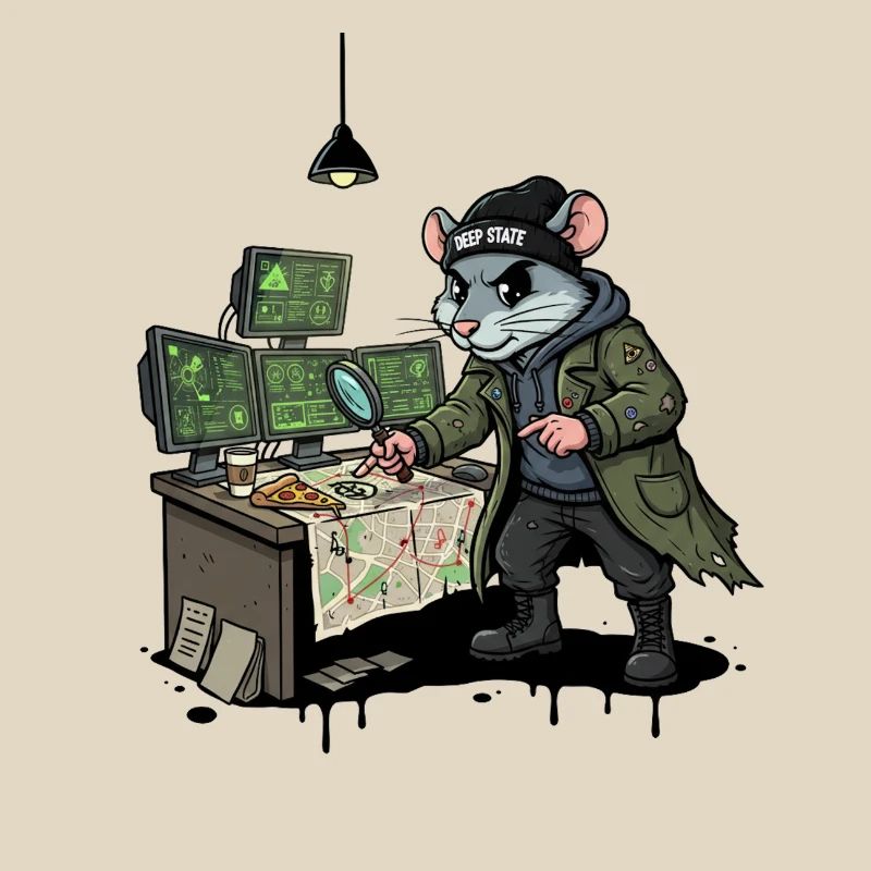 Hacker Rat Détective Deep State Tracking