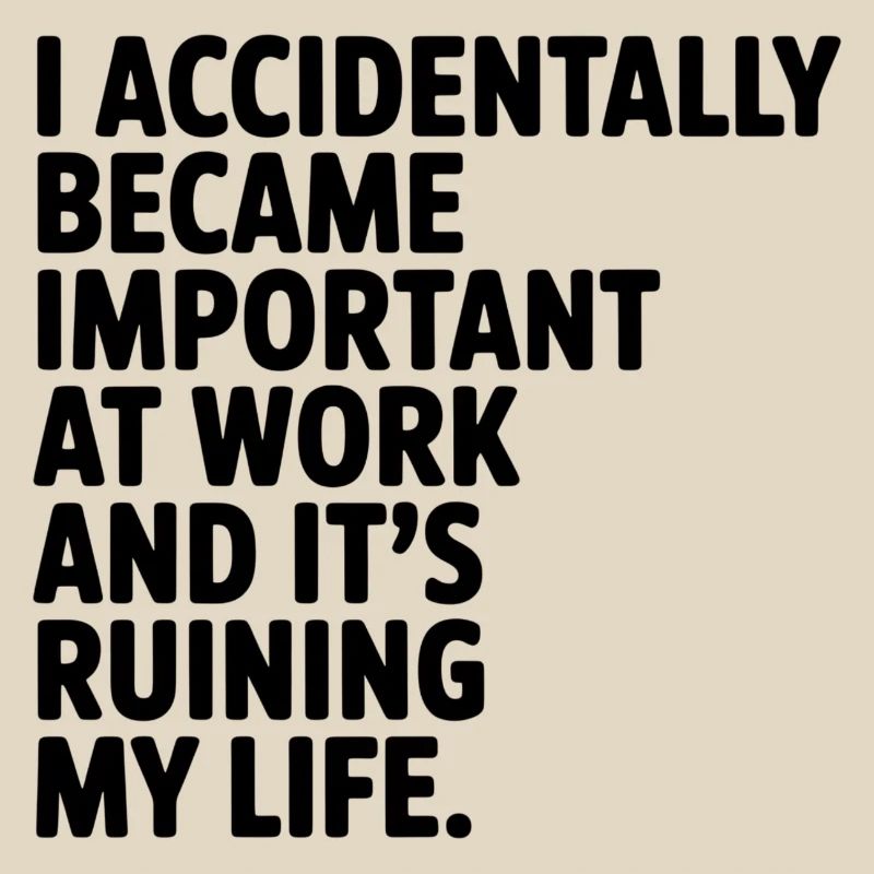 Accidentally Important At Work