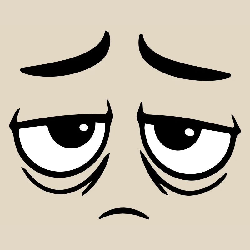 Grumpy sad disappointed face funny