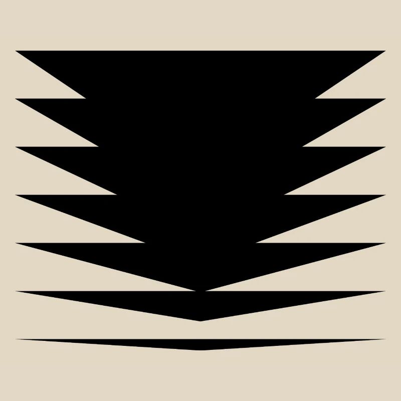 Conception des triangles noirs
