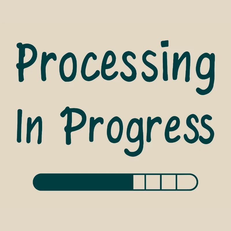 Processing In Progress Loading Bar Statement