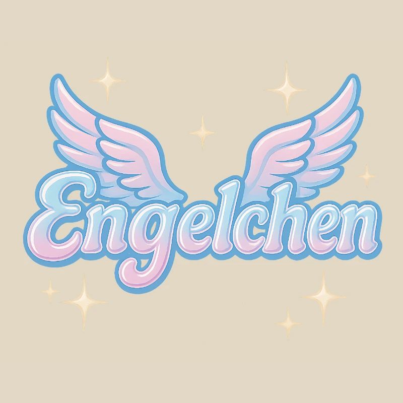 Engelchen / y2k statement spitzname design
