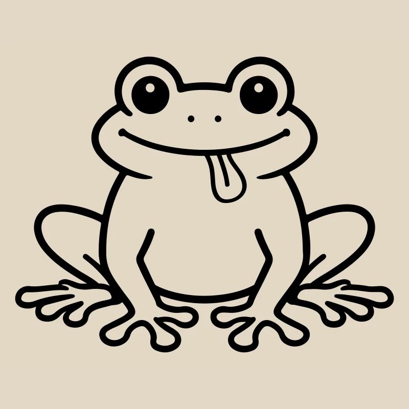 Toad Comic Frog