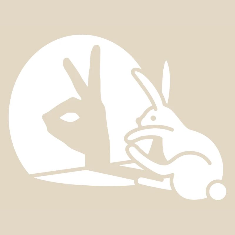 Funny Rabbit Hand Shadow Projection Rabbit
