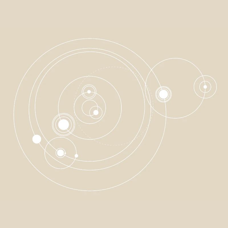 Solar system only (white)