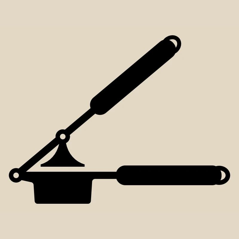 Knoblauch Presse oder Spätzle Presse