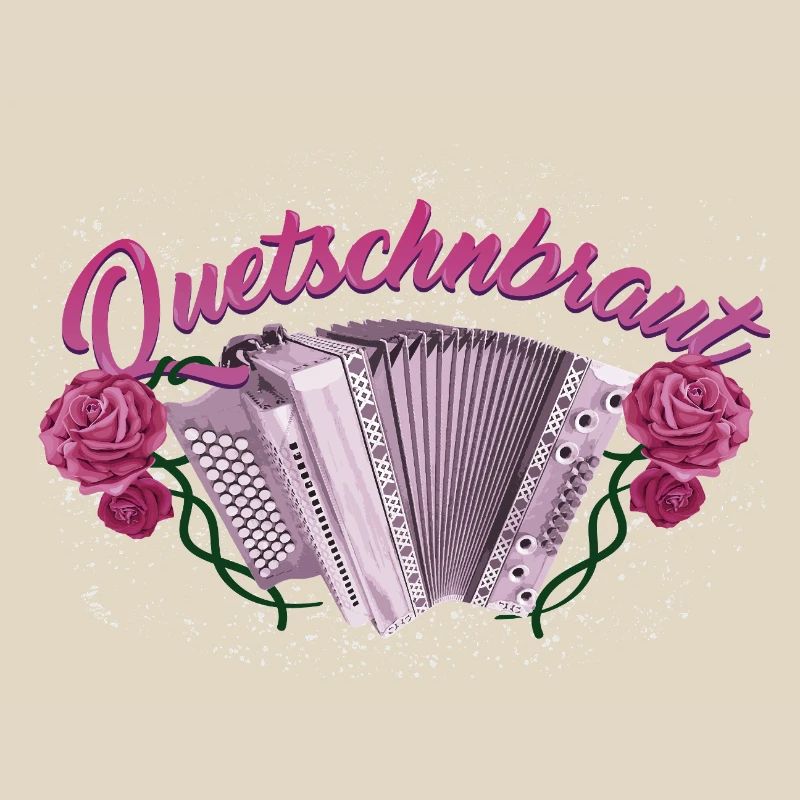 Squeeze Bride - Harmonica avec des roses