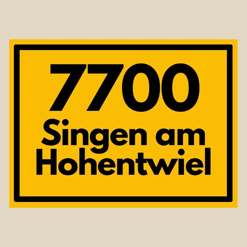 OLD POSTCODE ZIP CODE 7700 SINGEN AM HOHENTWIEL