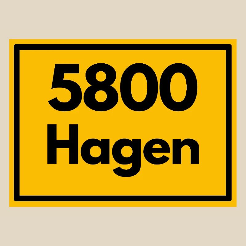 ANCIEN CODE POSTAL RETRO 5800 HAGEN STOLZ