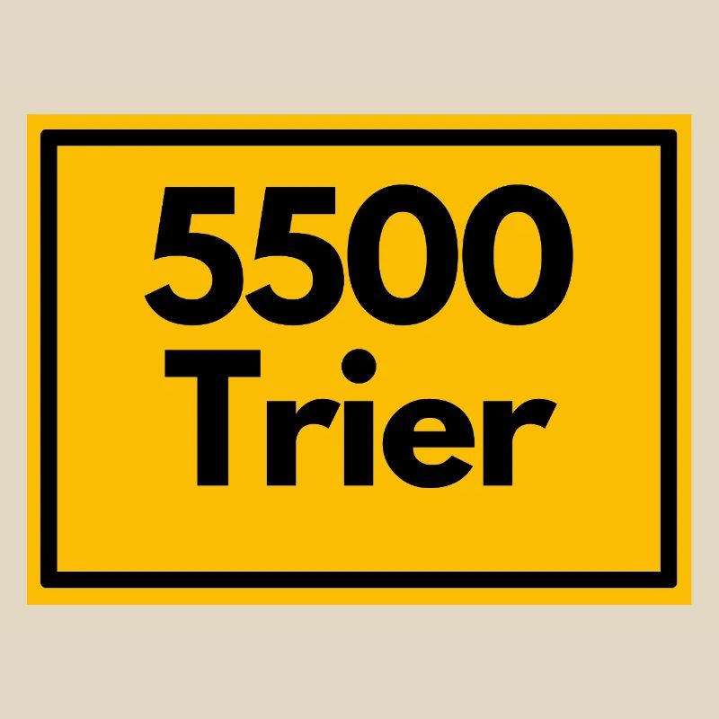OLD POSTCODE POSTCODE RETRO 5500 TRIER MOSSEL ROMA