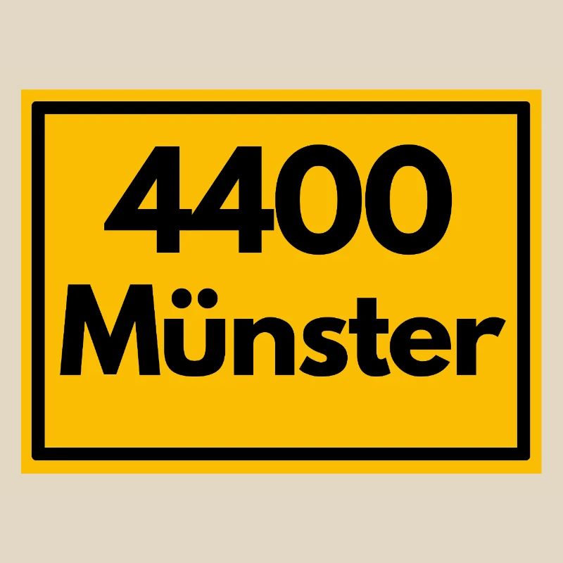 OLD POSTCODE POSTCODE RETRO 4400 MÜNSTER BIKESTADT