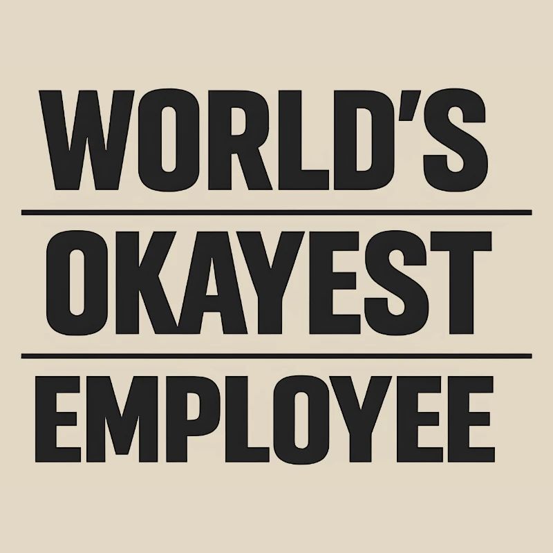 L’employé le plus formidable du monde, Mitarbeiter Spruch