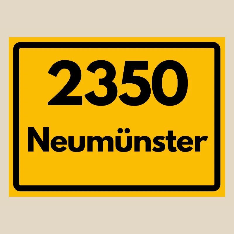 ANCIEN CODE POSTAL RETRO 2350 NEUMÜNSTER – STOR