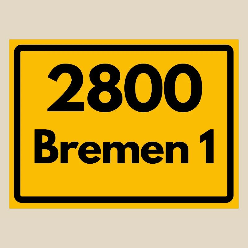 OLD POSTCODE POSTCODE RETRO 2800 BREMEN 1 – HANSE