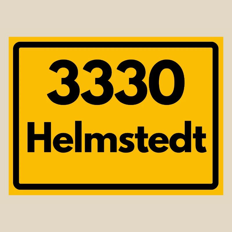 OLD POSTCODE ZIP CODE RETRO 3330 HELMSTEDT JULEUM!