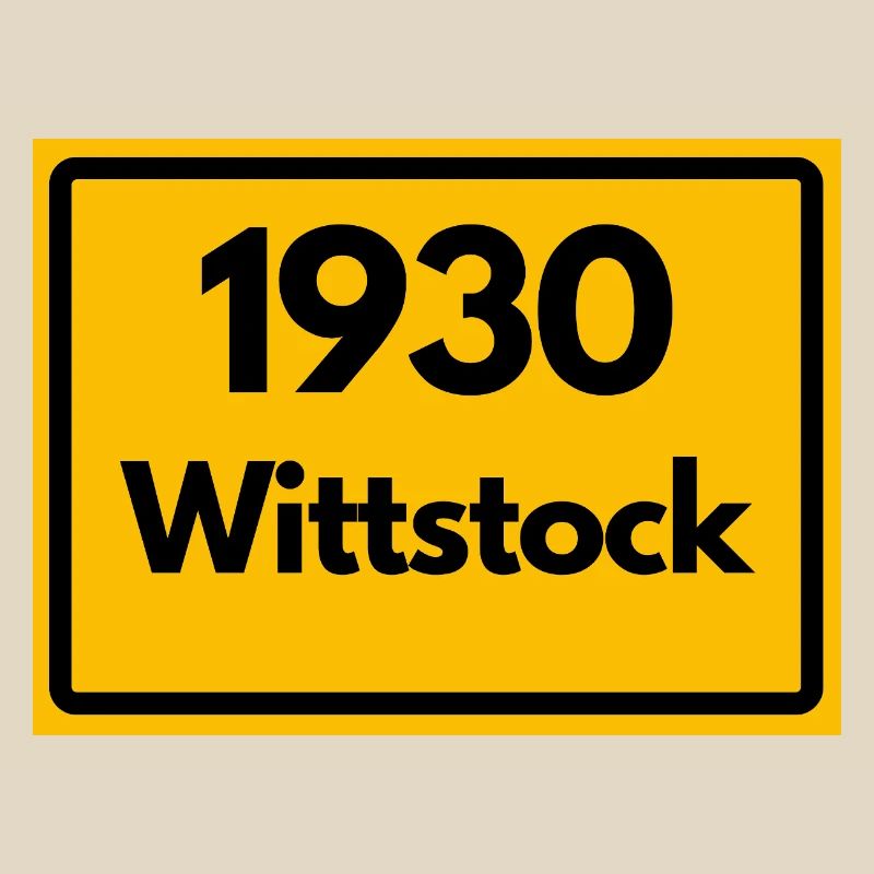 OLD POSTCODE POSTCODE RETRO 1930 WITTSTOCK HEIMAT