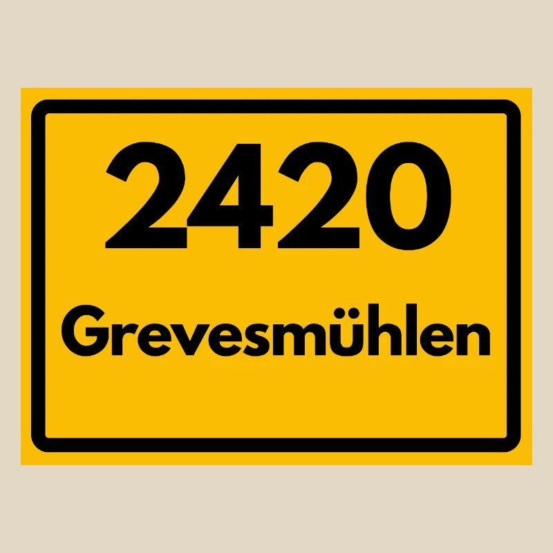 ANCIEN CODE POSTAL RETRO 2420 GREVESMÜHLEN