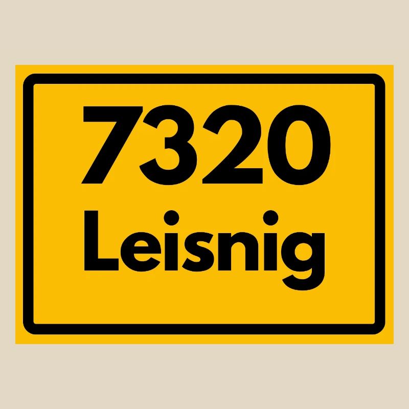 OLD POSTCODE 7320 LEISNIG SAXONY DDR