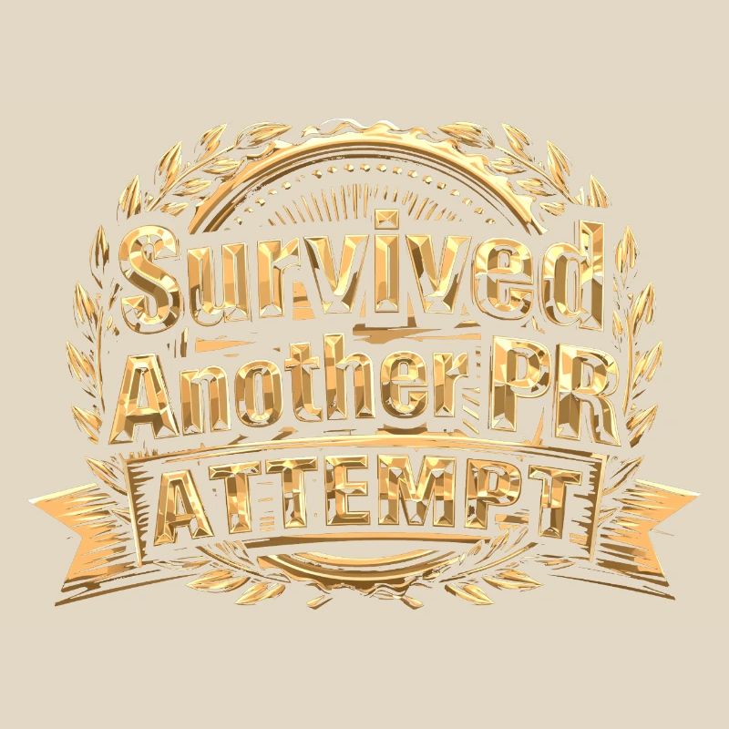 Survived Another PR Attempt Funny PR Gym Gift