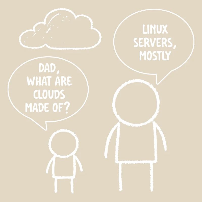 Papa Qu’est-ce que les clouds sont faits de serveurs Linux