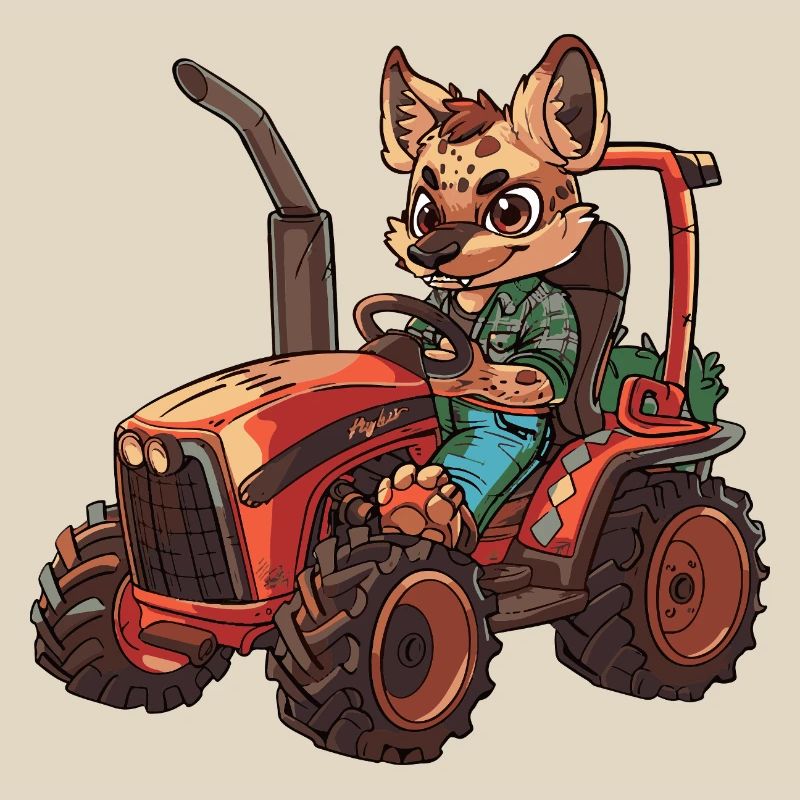 Hyäne Traktor Farmer