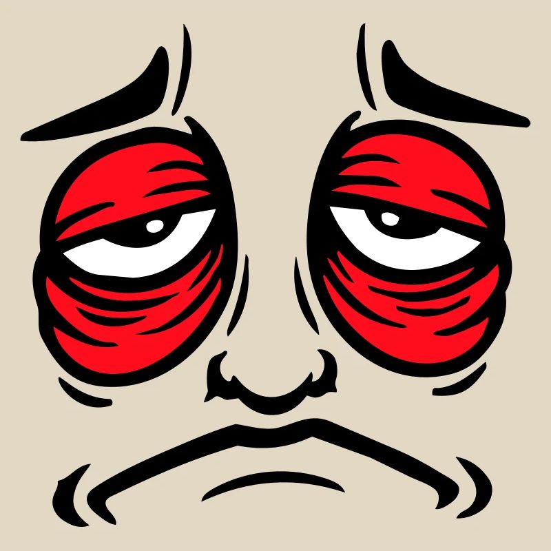 Grumpy sad disappointed face funny