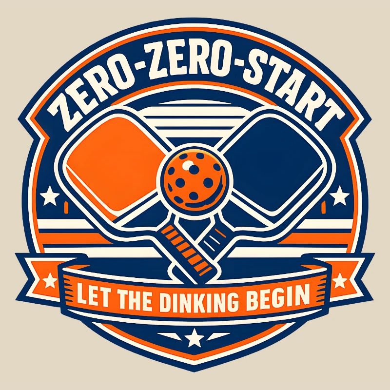 Badge de boisson Zéro-Zéro Départ