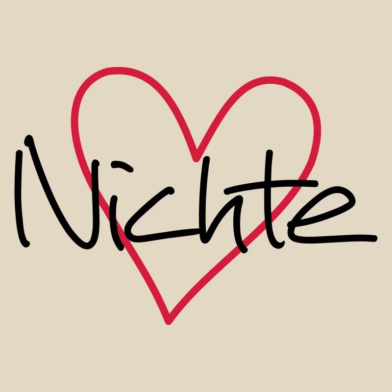 Nichte Herz Geschenk Geschenkidee Partnerlook