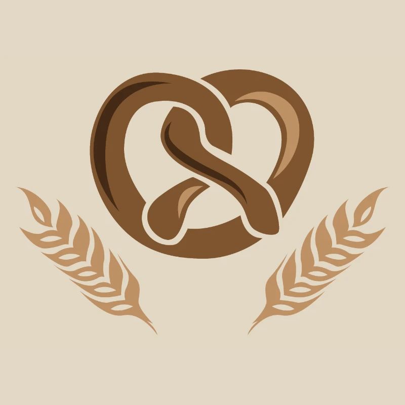 grain baker bakery symbol wheat icon vector