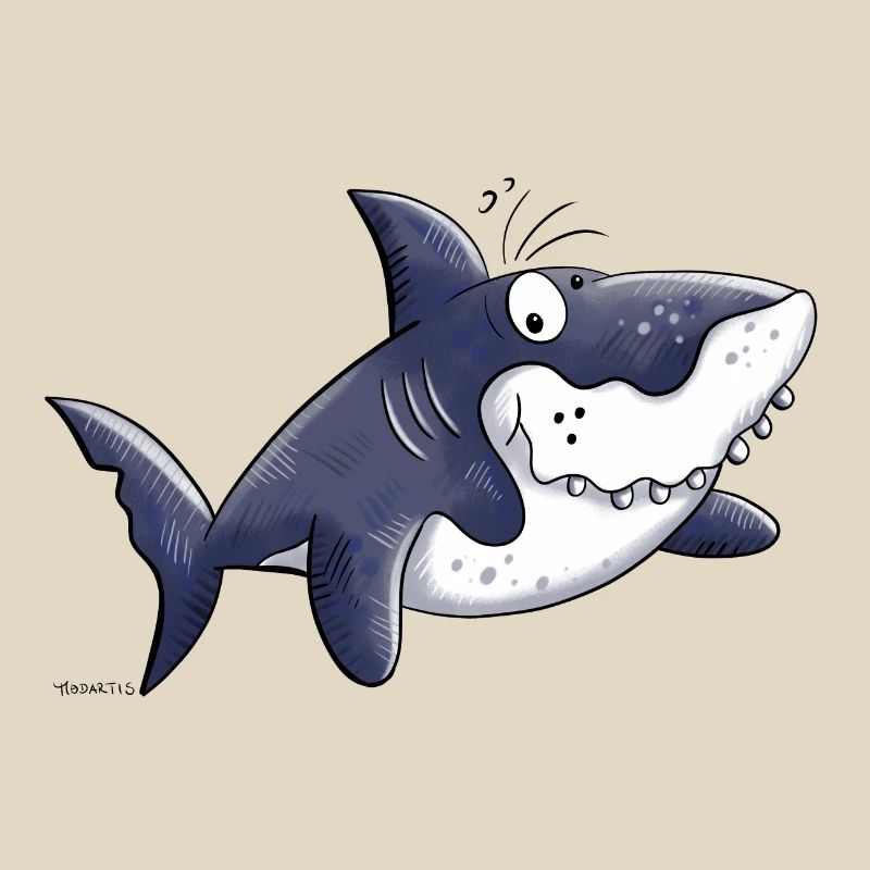 Requin comique