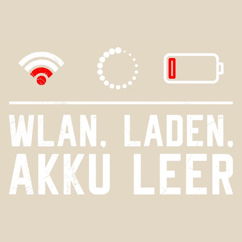 Coder WiFi. LOADING. BATTERY EMPTY FUNNY