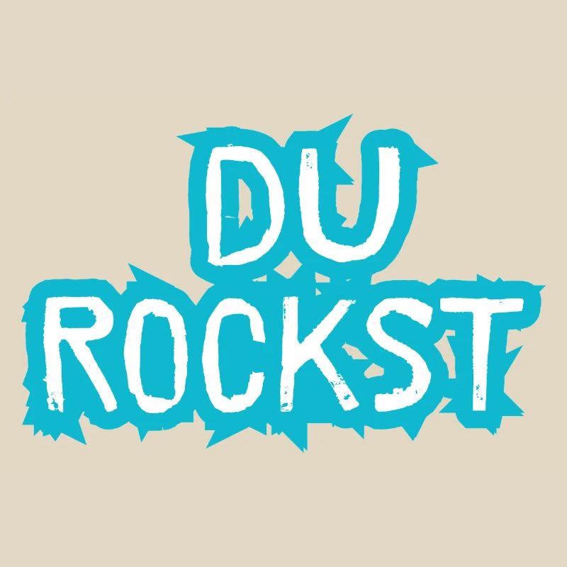 Du Rockst Design Geschenkidee