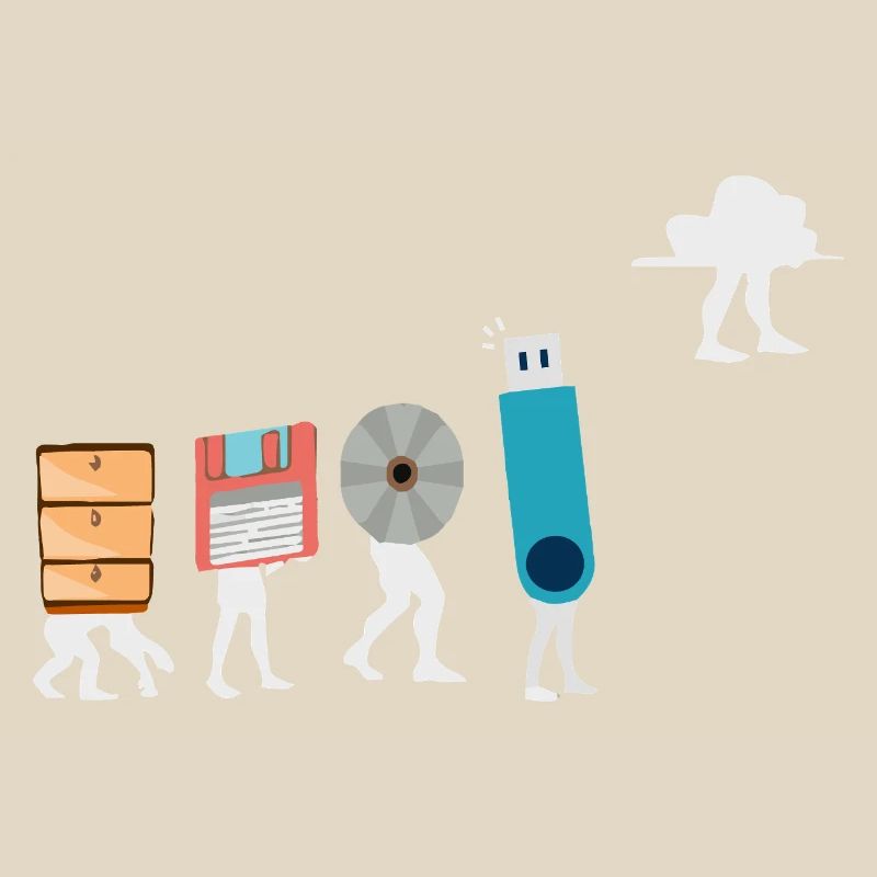 Cloud Computing Funny Programmer Data AI Software