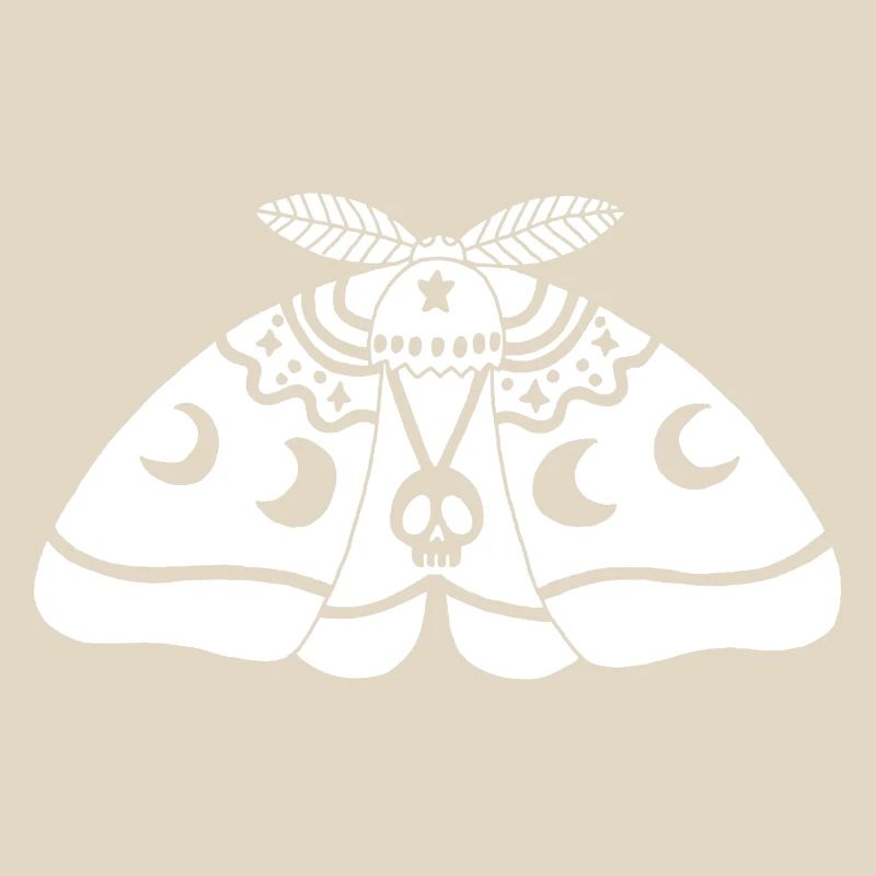 White moth