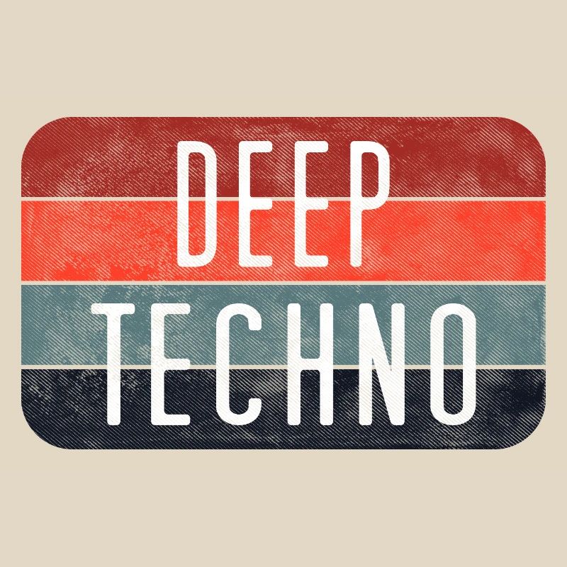 Deep Techno Gradient Stripes