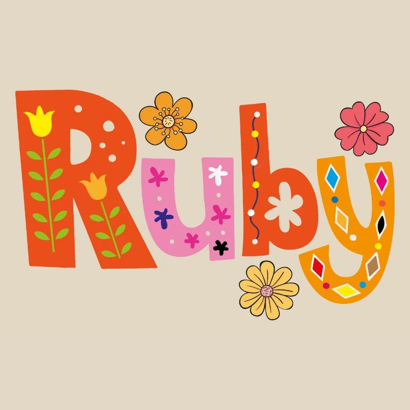 Personalized Ruby Name