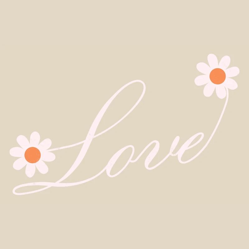 Conception de script d’amour floral