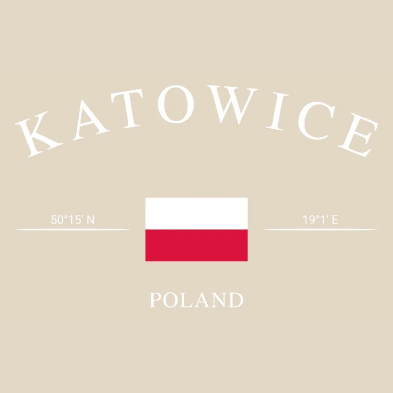 Katowice, Pologne – Souvenir et cadeau de vacances