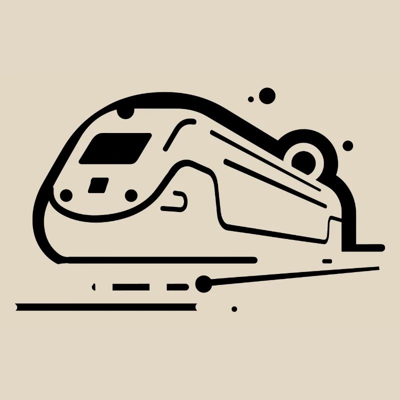 Train Comic Style