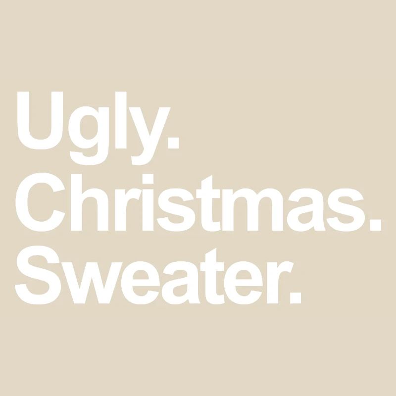 Pull de Noël moche