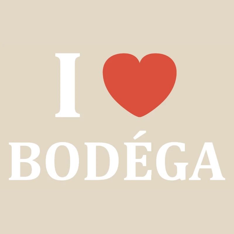 I Love Bodega Logo Tee