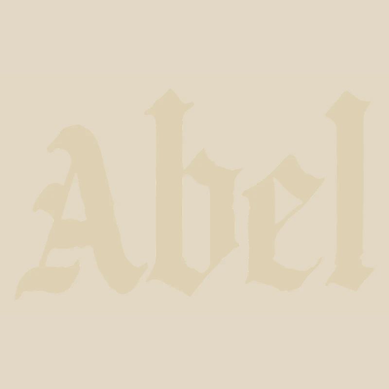 Abel Gothic Script