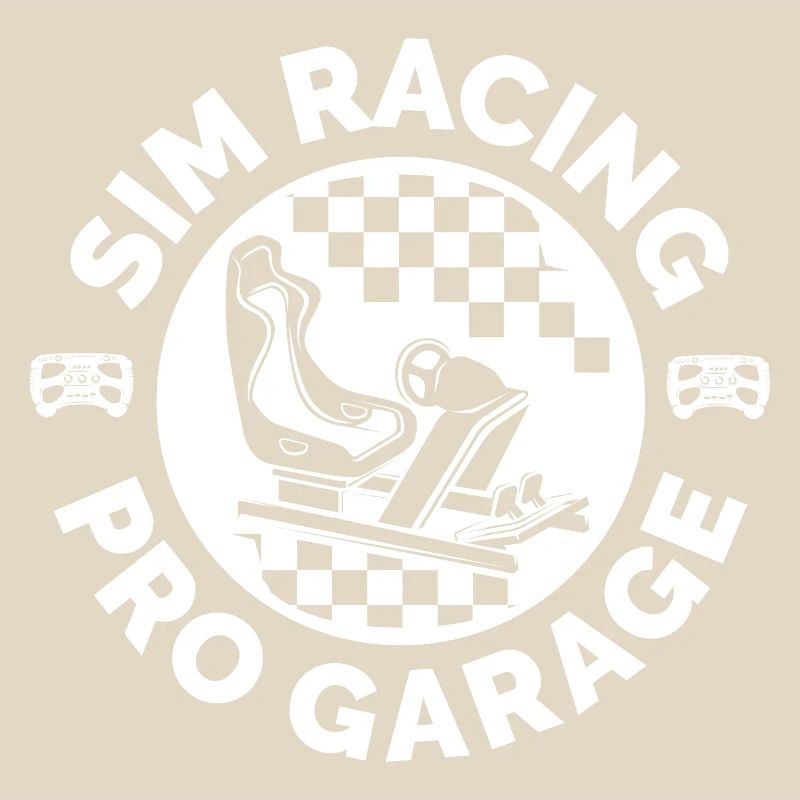 Emblème de Simracing Patch Sim Racer Icône de jeu